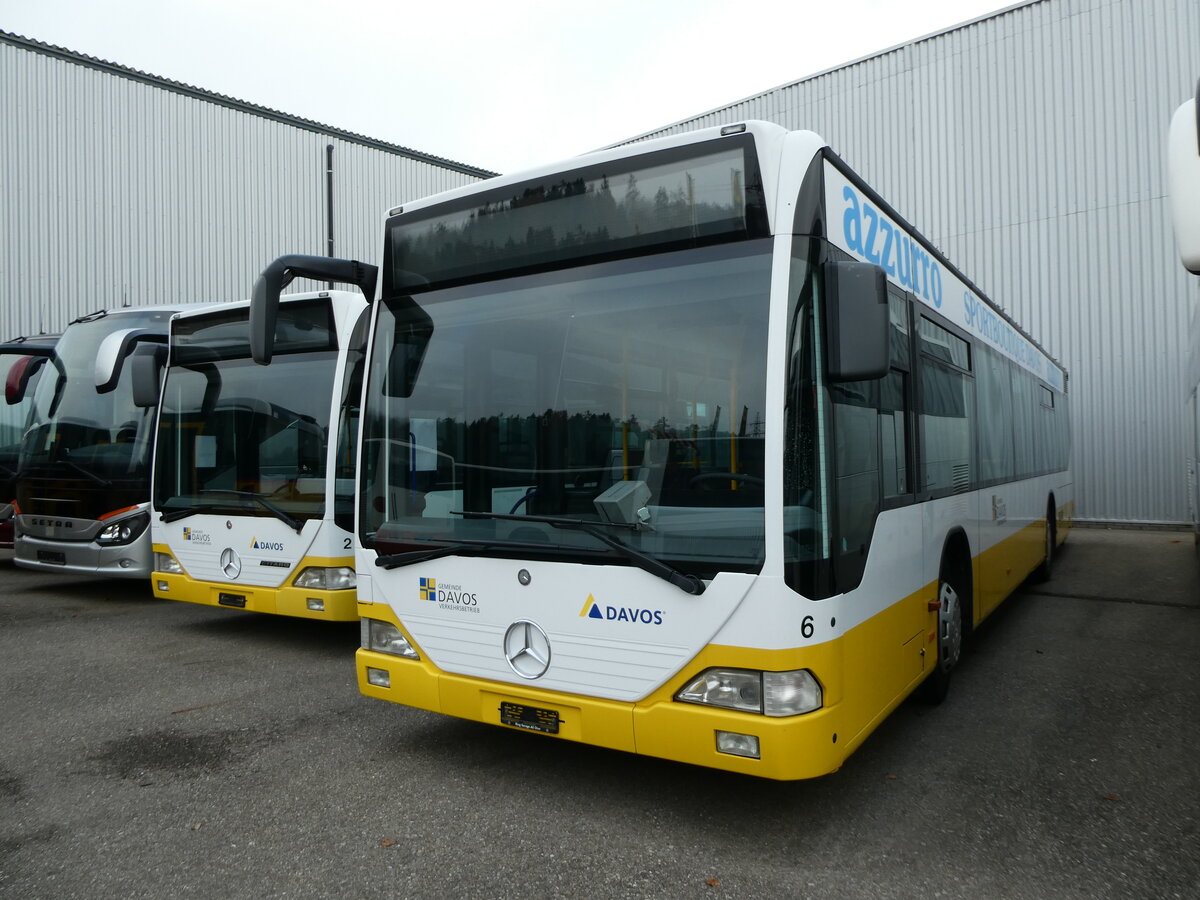 (230'826) - VBD Davos - Nr. 6 - Mercedes am 21. November 2021 in Winterthur, EvoBus