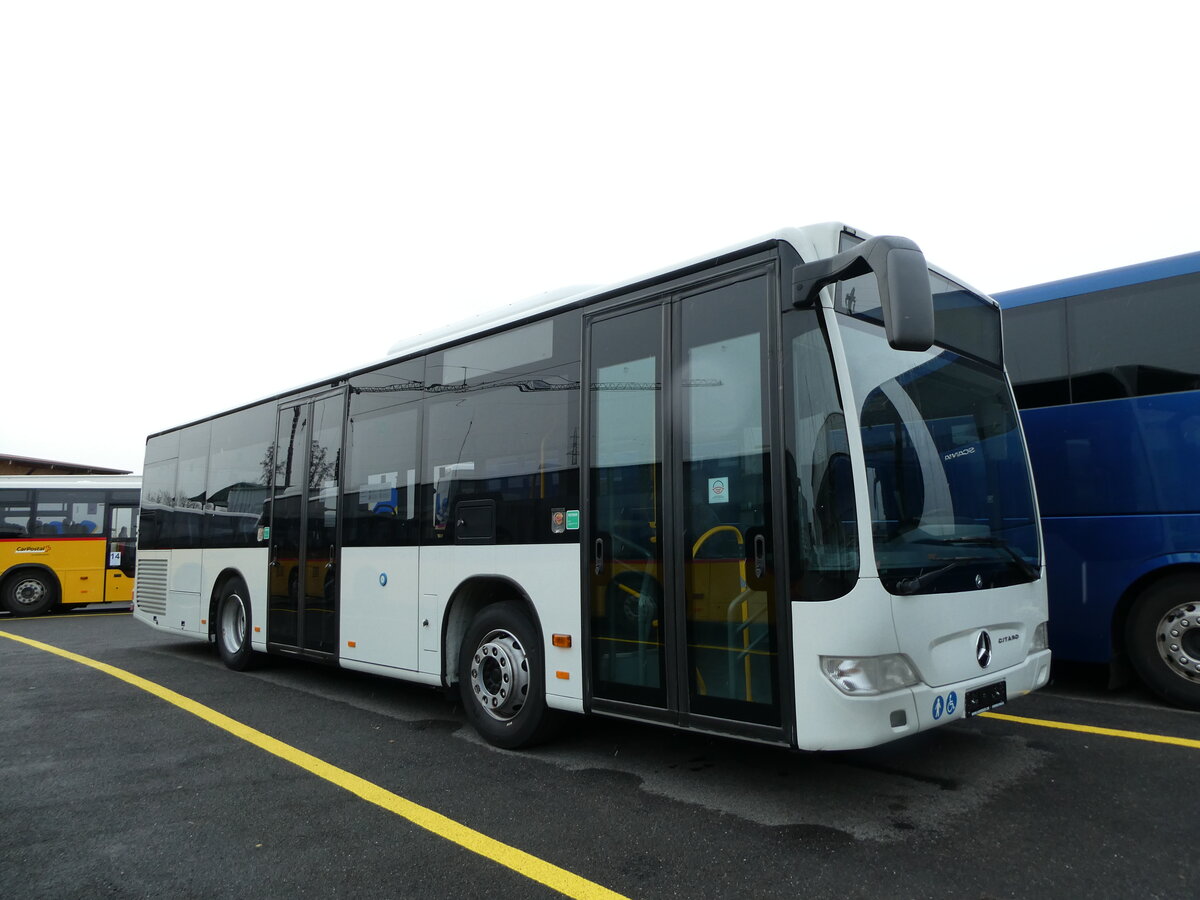 (231'016) - Aus Deutschland: Harzbus, Saarbr�cken - (SB-U 3201) - Mercedes (ex DRB Ingoldstadt) am 28. November 2021 in Kerzers, Interbus