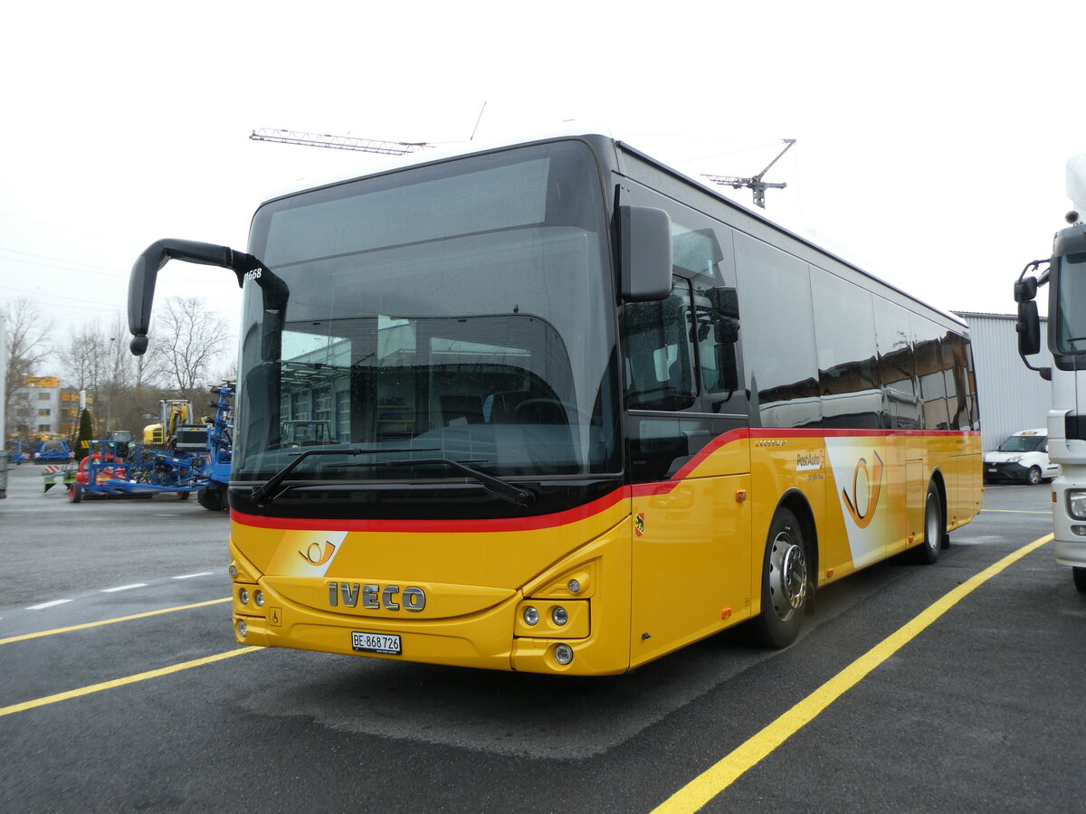 (231'028) - Fl�ck, Brienz - Nr. 26/BE 868'726 - Iveco am 28. November 2021 in Kerzers, Interbus