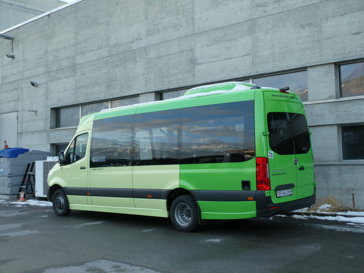 (231'184) - TPC Aigle - Nr. 608/VD 464'269 - Mercedes/ProBus am 12. Dezember 2021 in Aigle, D�p�t