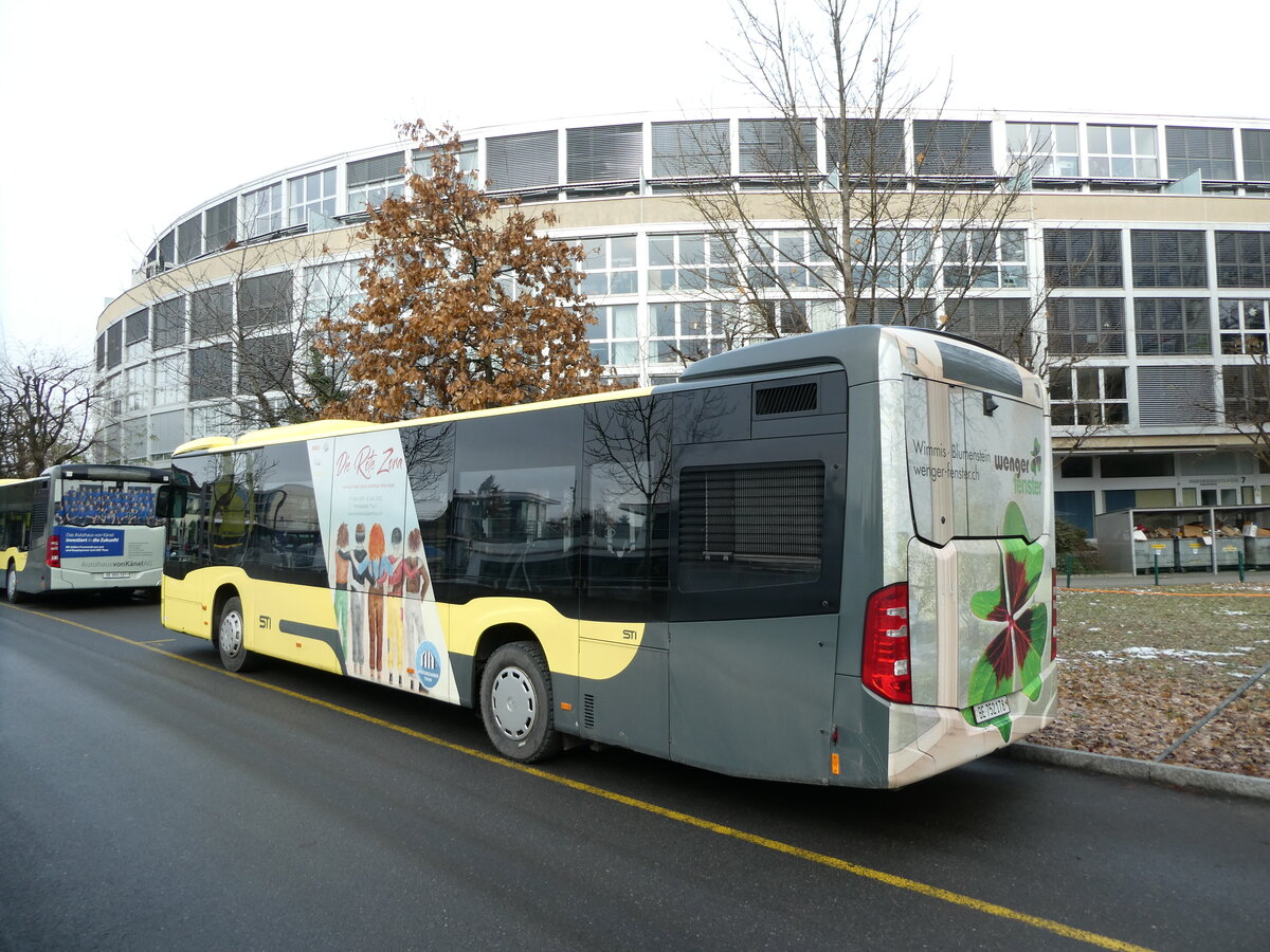 (231'229) - STI Thun - Nr. 178/BE 752'178 - Mercedes am 13. Dezember 2021 bei der Schiffl�ndte Thun