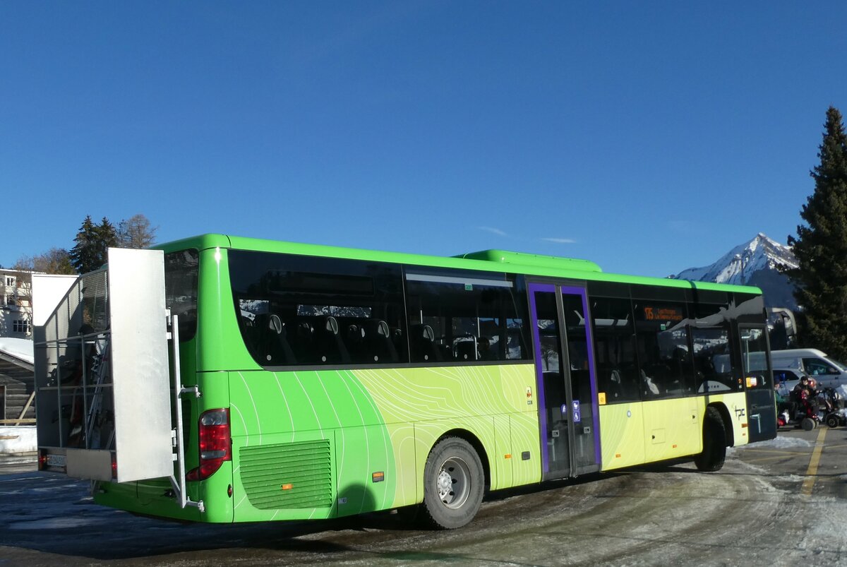 (231'448) - TPC Aigle - Nr. 34/VD 264'510 - Setra (ex Vol�nbusz, H-Budapest) am 18. Dezember 2021 in Leysin, Centre sportif
