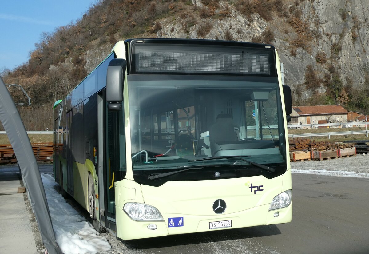 (231'459) - TPC Aigle - Nr. 457/VS 55'163 - Mercedes (ex Ledermair, A-Schwaz) am 18. Dezember 2021 in Aigle, D�p�t