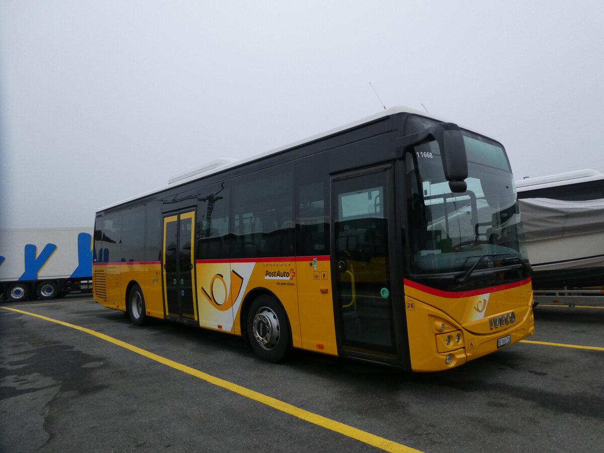 (231'509) - Fl�ck, Brienz - Nr. 26/BE 868'726 - Iveco am 19. Dezember 2021 in Kerzers, Interbus