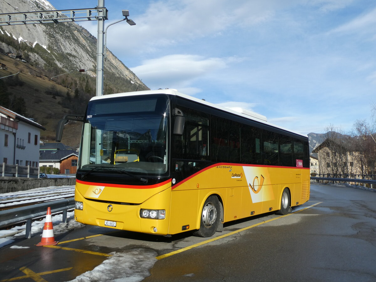 (231'715) - TMR Martigny - Nr. 137/VS 6612 - Irisbus am 2. Januar 2022 in Orsi�res, Garage
