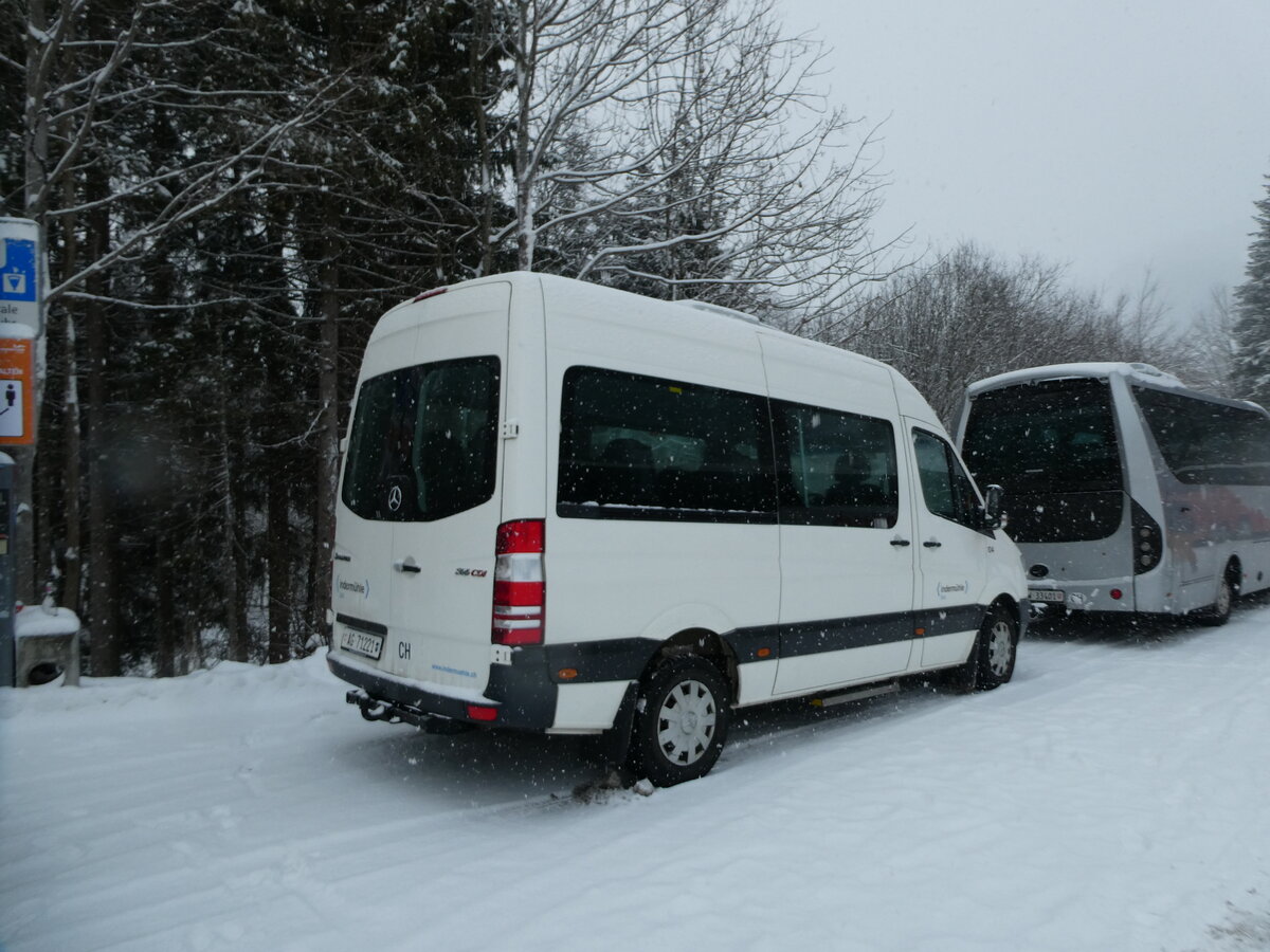 (231'928) - Inderm�hle, Rekingen - Nr. 104/AG 71'221 - Mercedes am 9. Januar 2022 in Adelboden, ASB