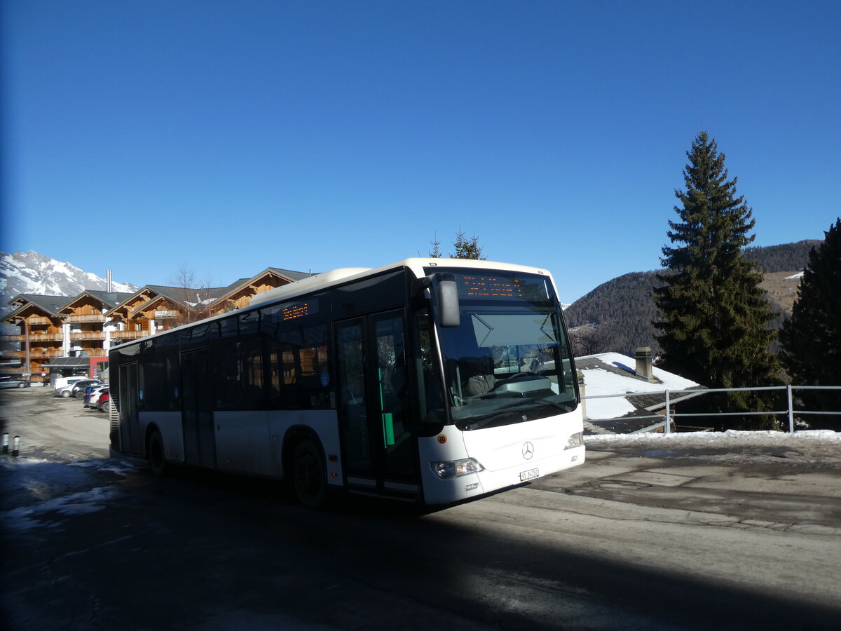 (232'108) - Buchard, Leytron - Nr. 70/VS 84'250 - Mercedes (ex MBC Morges Nr. 79) am 19. Januar 2022 in La Tzoumaz, T�l�cabine