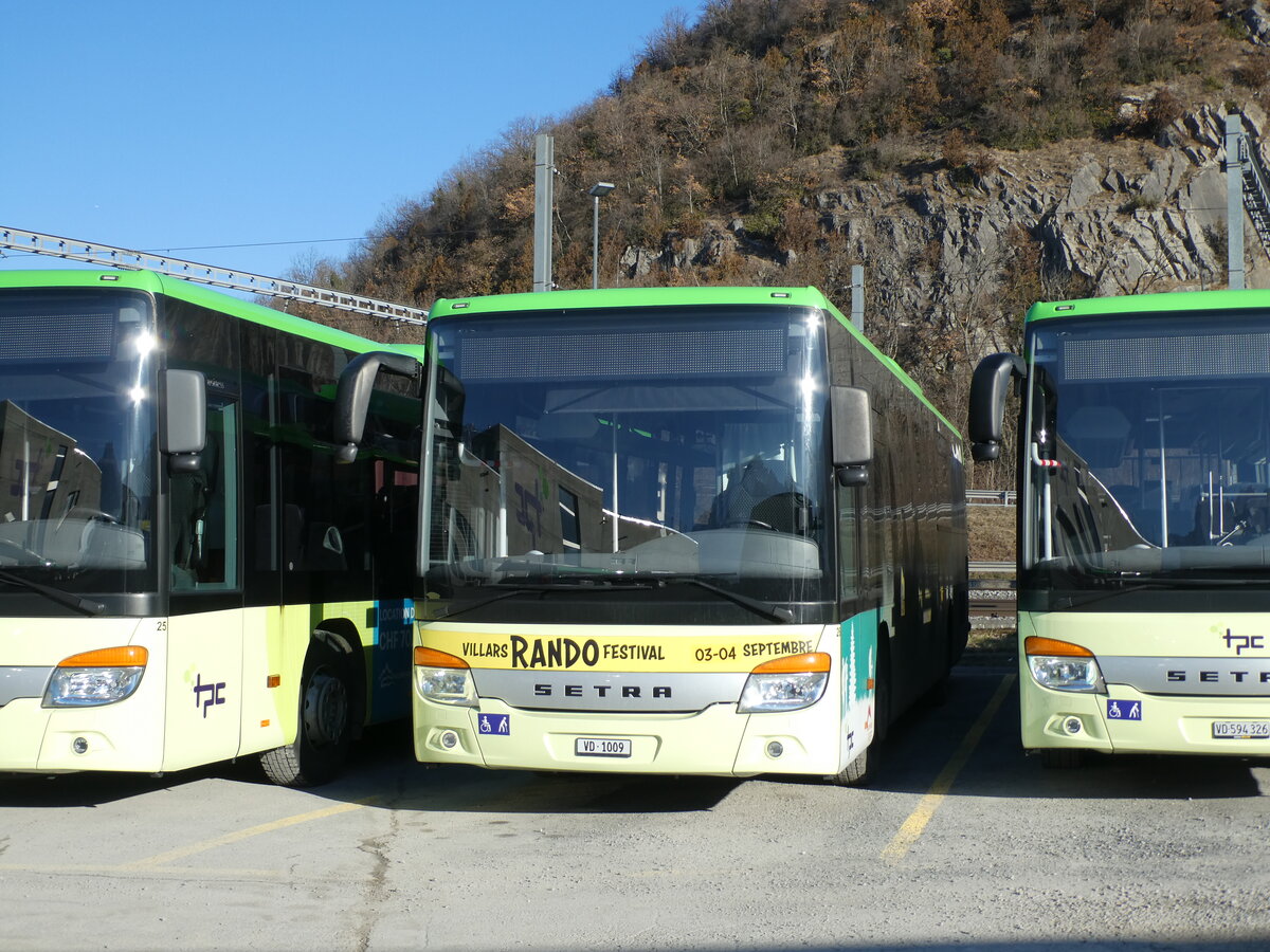 (232'334) - TPC Aigle - Nr. 26/VD 1009 - Setra (ex Vol�nbusz, H-Budapest) am 23. Januar 2022 in Aigle, D�p�t