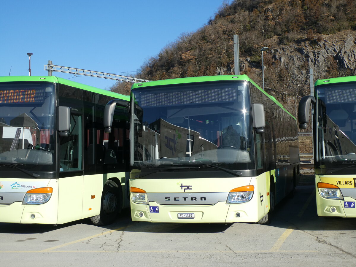 (232'335) - TPC Aigle - Nr. 25/VD 1379 - Setra (ex Vol�nbusz, H-Budapest) am 22. Januar 2022 in Aigle, D�p�t 