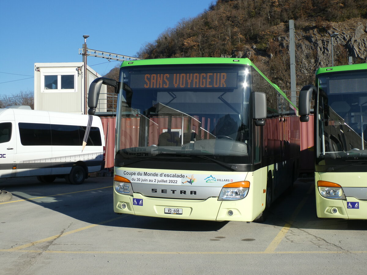 (232'336) - TPC Aigle - Nr. 27/VD 608 - Setra (ex Vol�nbusz, H-Budapest) am 23. Januar 2022 in Aigle, D�p�t