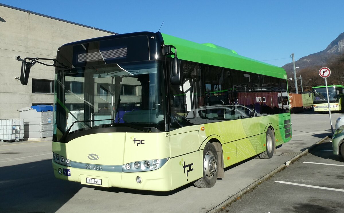 (232'341) - TPC Aigle - VD 745 - Solaris am 23. Januar 2022 in Aigle, D�p�t