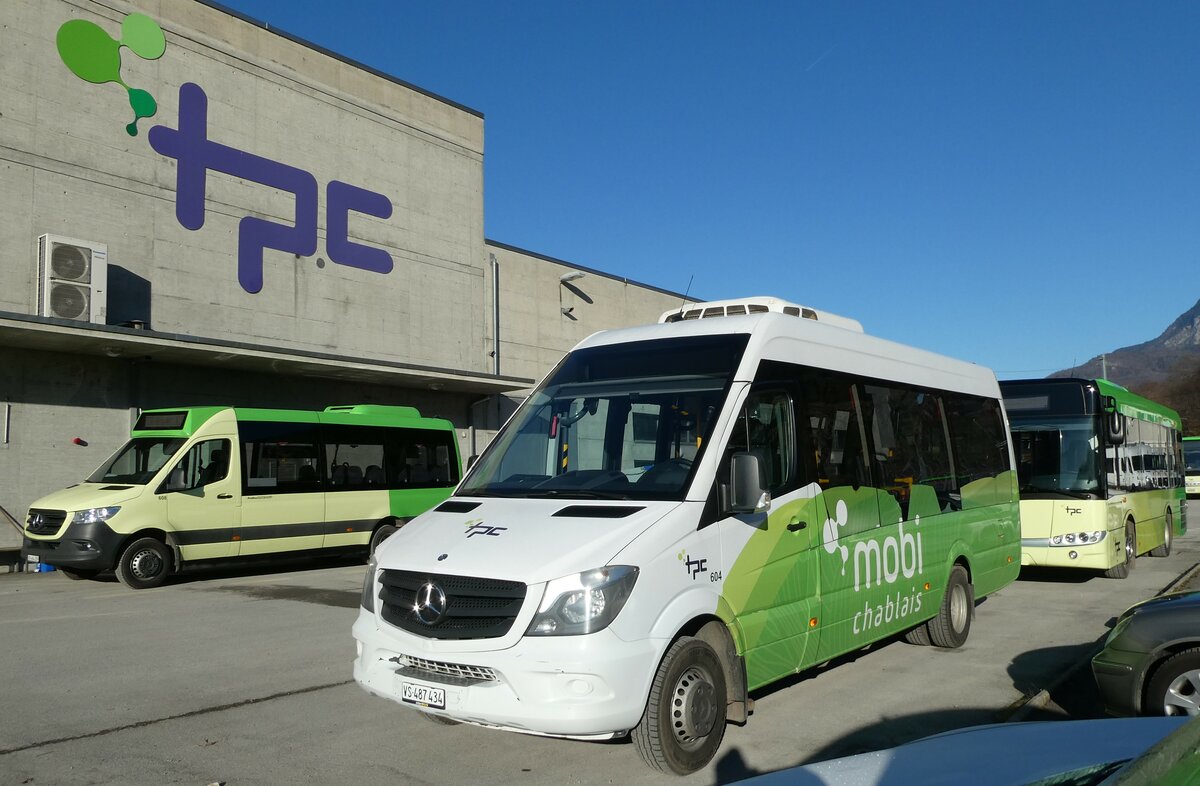 (232'342) - TPC Aigle - Nr. 604/VS 487'434 - Mercedes am 23. Januar 2022 in Aigle, D�p�t 