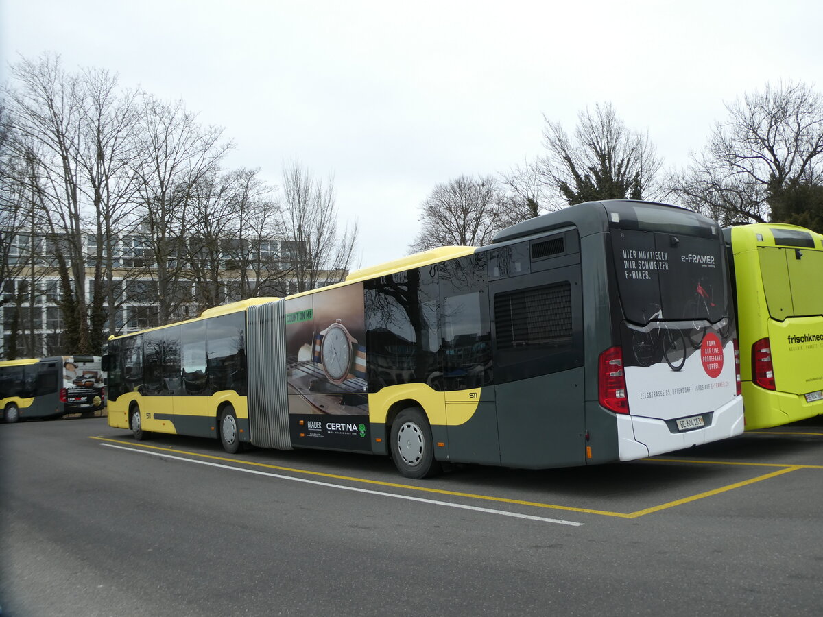 (232'493) - STI Thun - Nr. 183/BE 804'183 - Mercedes am 30. Januar 2022 bei der Schiffl�ndte Thun