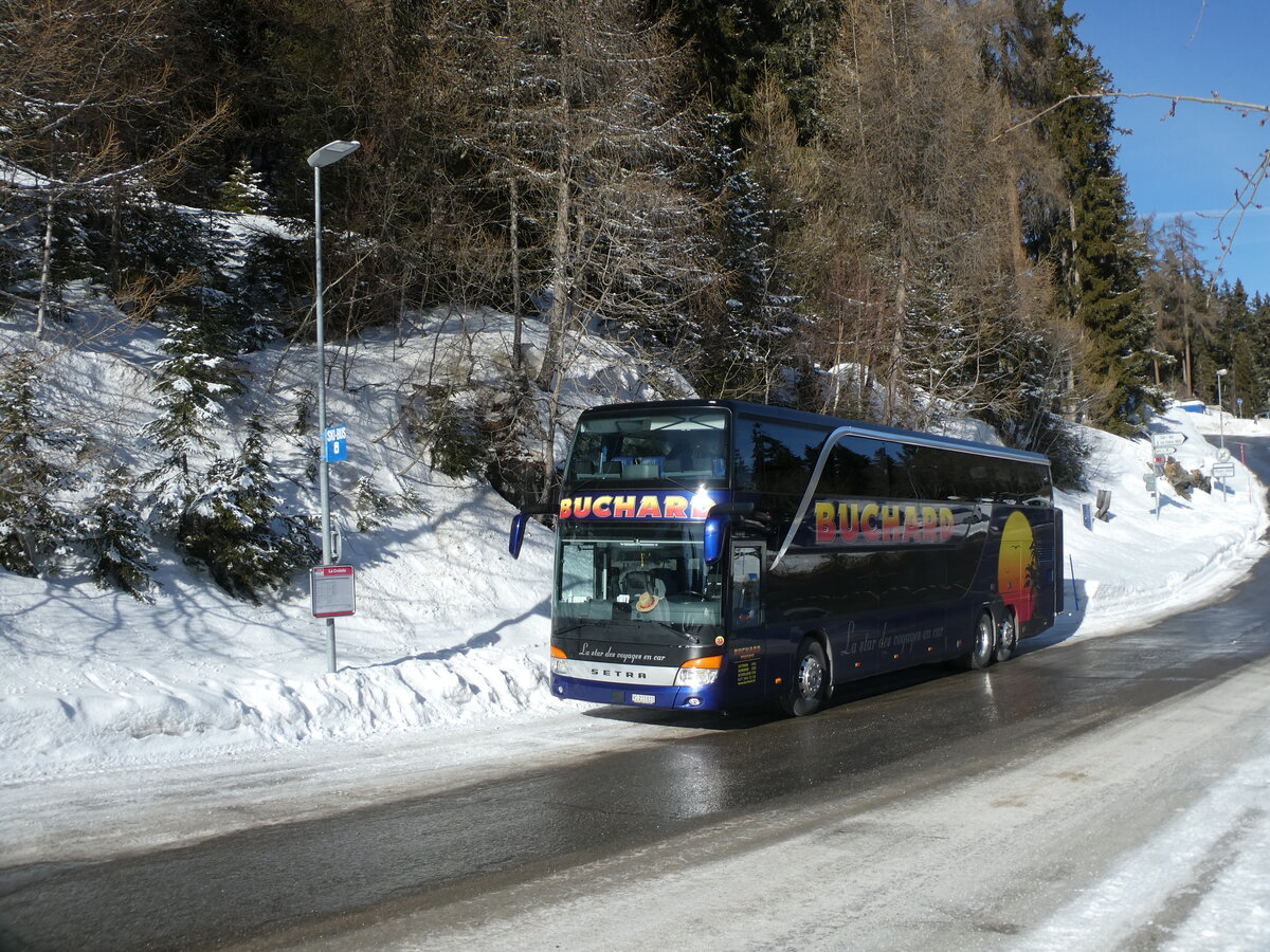 (232'769) - Buchard, Leytron - Nr. 33/VS 233'033 - Setra am 12. Februar 2022 in Les Collons, La Crois�e