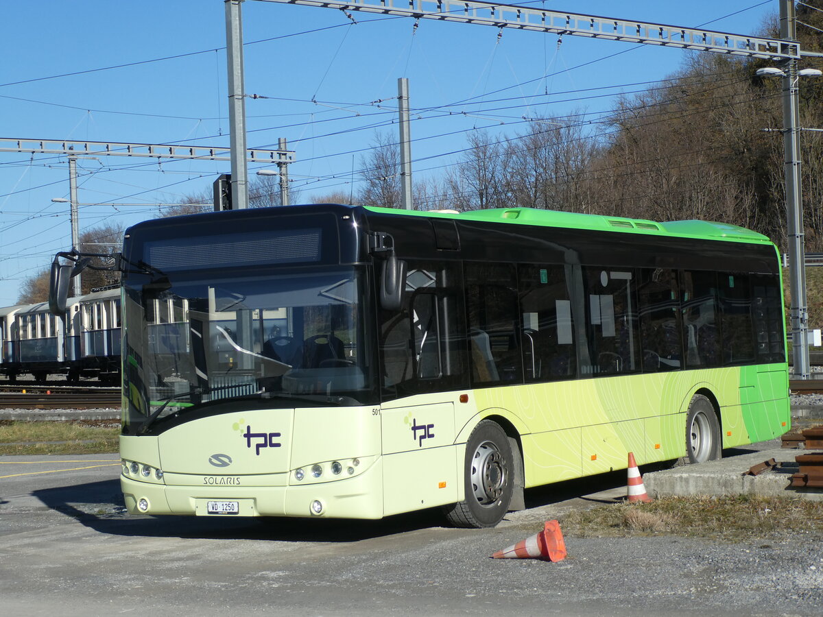 (233'139) - TPC Aigle - Nr. 501/VD 1250 - Solaris am 26. Februar 2022 in Aigle, D�p�t