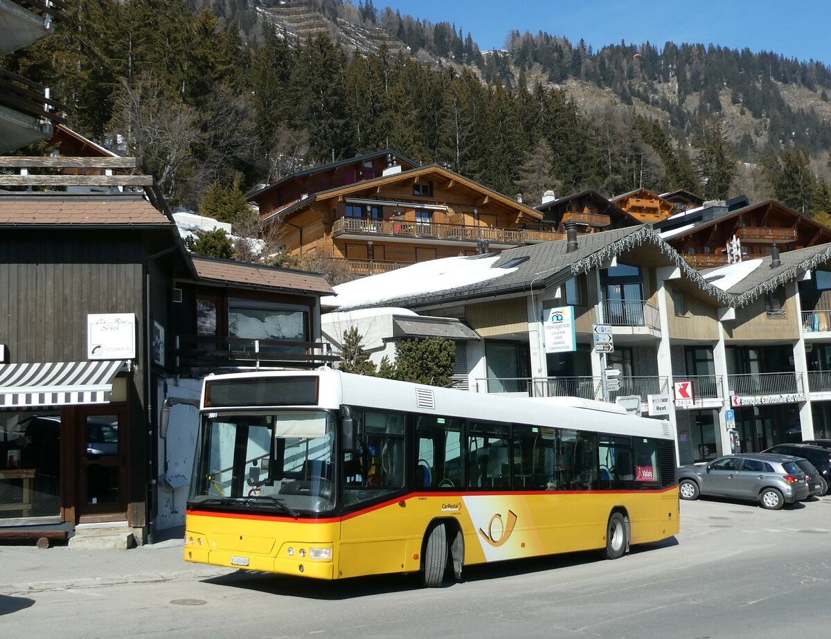 (233'421) - Buchard, Leytron - VS 203'400 - Volvo (ex SAPJV, L'Isle Nr. 30) am 7. M�rz 2022 in Anz�re, Centre