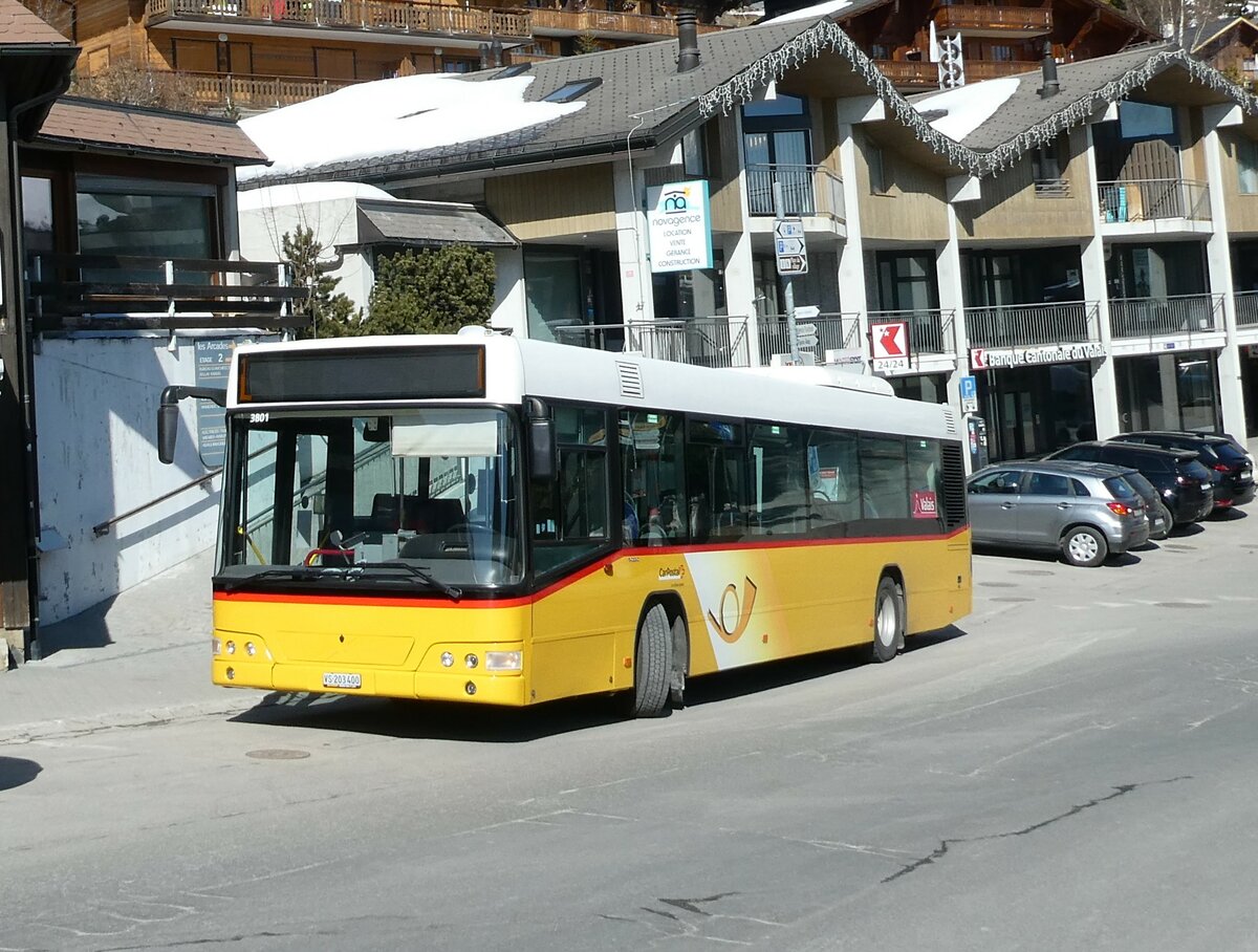 (233'422) - Buchard, Leytron - VS 203'400 - Volvo (ex SAPJV, L'Isle Nr. 30) am 7. M�rz 2022 in Anz�re, Centre