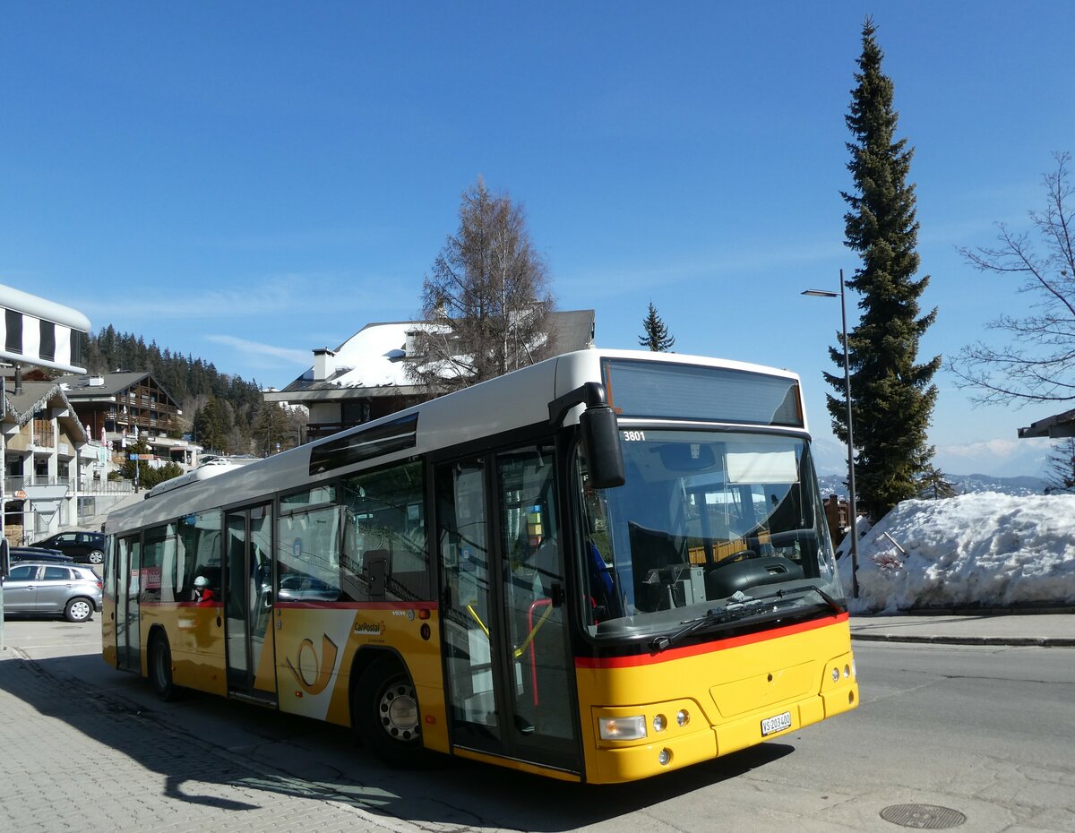 (233'424) - Buchard, Leytron - VS 203'400 - Volvo (ex SAPJV, L'Isle Nr. 30) am 7. M�rz 2022 in Anz�re, Centre