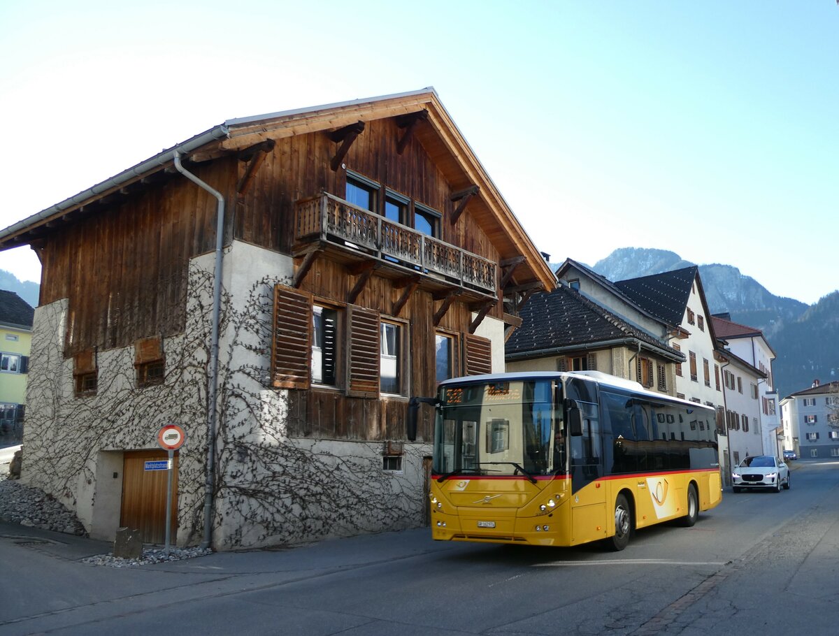 (233'644) - PostAuto Graub�nden - GR 162'974 - Volvo am 10. M�rz 2022 in F�rstenaubruck