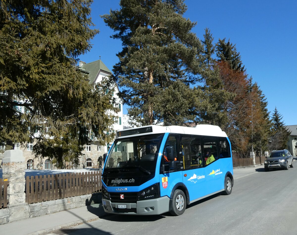 (233'657) - Ming, Sils-Maria - GR 162'380 - Karsan am 10. M�rz 2022 in Celerina, Cresta Palace