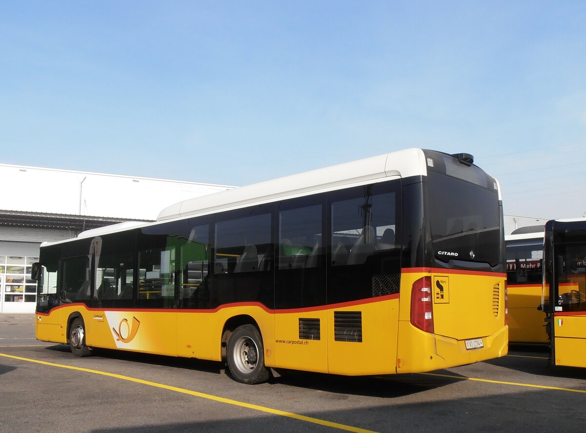 (233'861) - CarPostal Ouest - VD 2704 - Mercedes (ex TPB, S�deilles) am 12. M�rz 2022 in Kerzers, Interbus