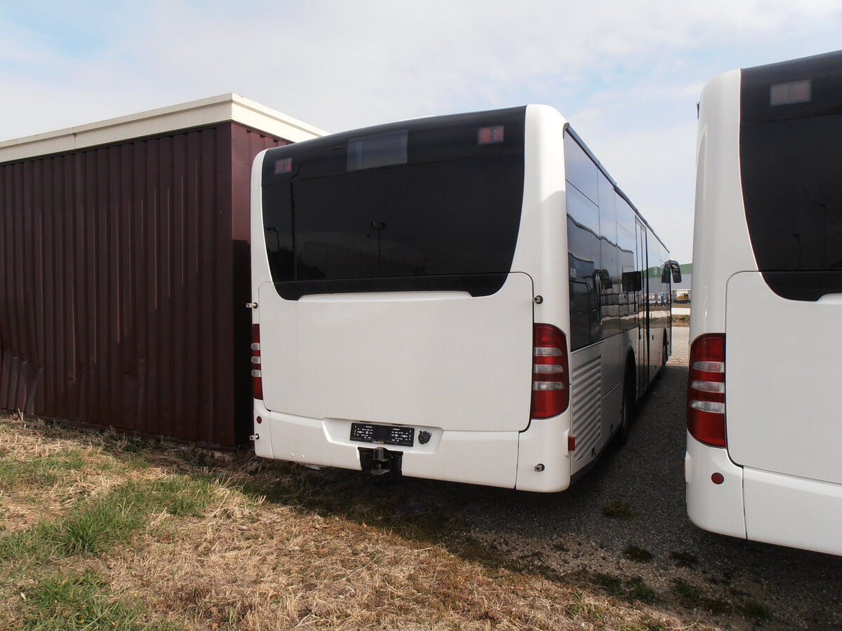 (233'897) - Intertours, Domdidier - Nr. 491 - Mercedes (ex Steiner, Ortschwaben Nr. 12) am 13. M�rz 2022 in Domdidier, Garage
