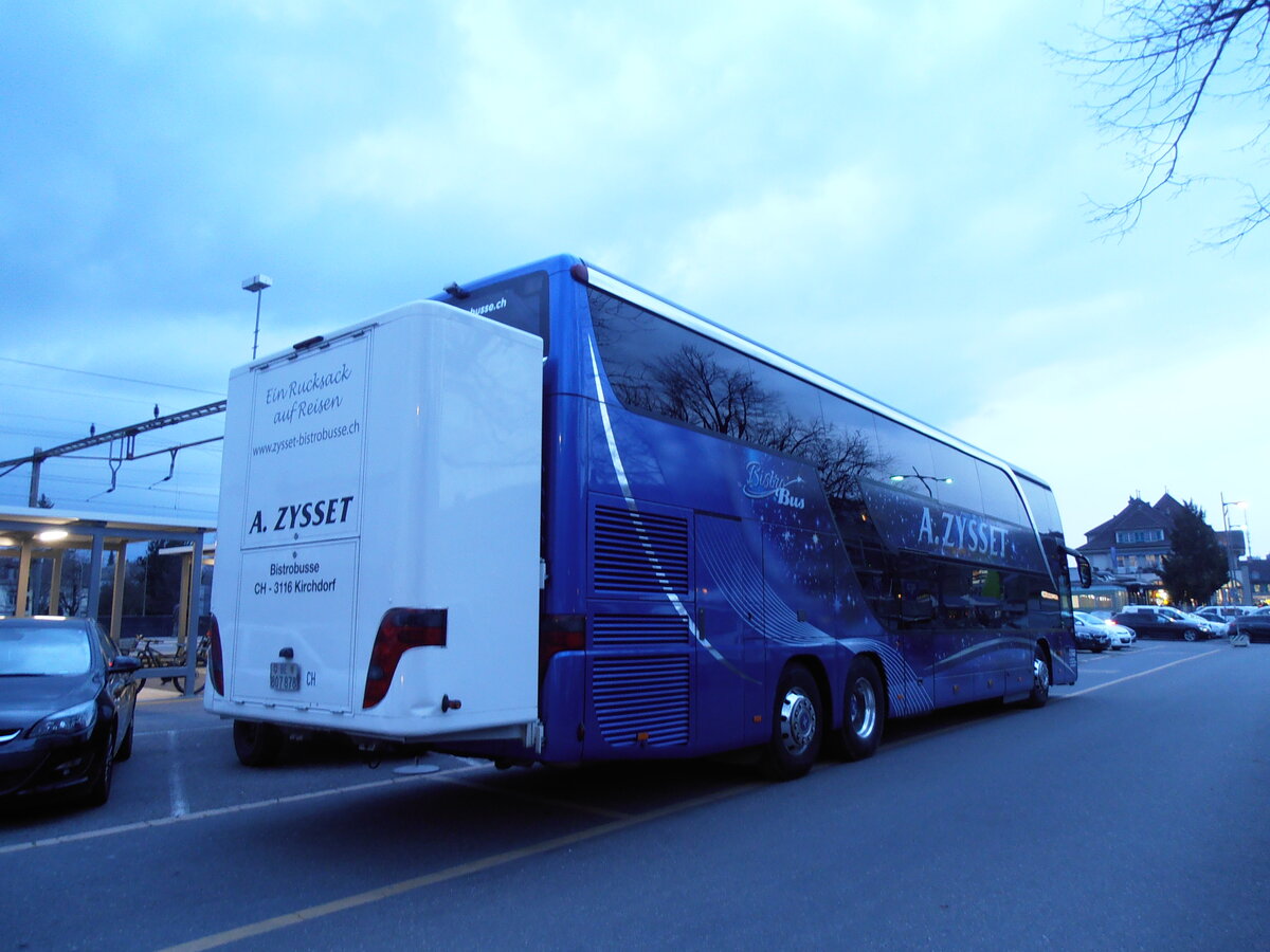 (233'971) - Zysset, Kirchdorf - Nr. 66/BE 807'878 - Setra am 17. M�rz 2022 in Thun, CarTerminal