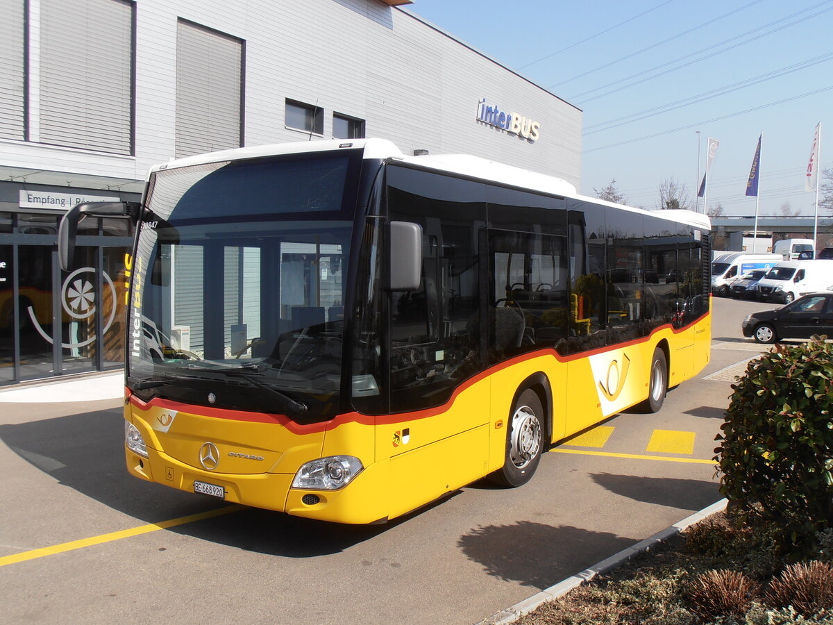 (233'998) - PostAuto Bern - Nr. 13/BE 668'920 - Mercedes (ex Thepra, Stans Nr. 11) am 20. M�rz 2022 in Kerzers, Interbus