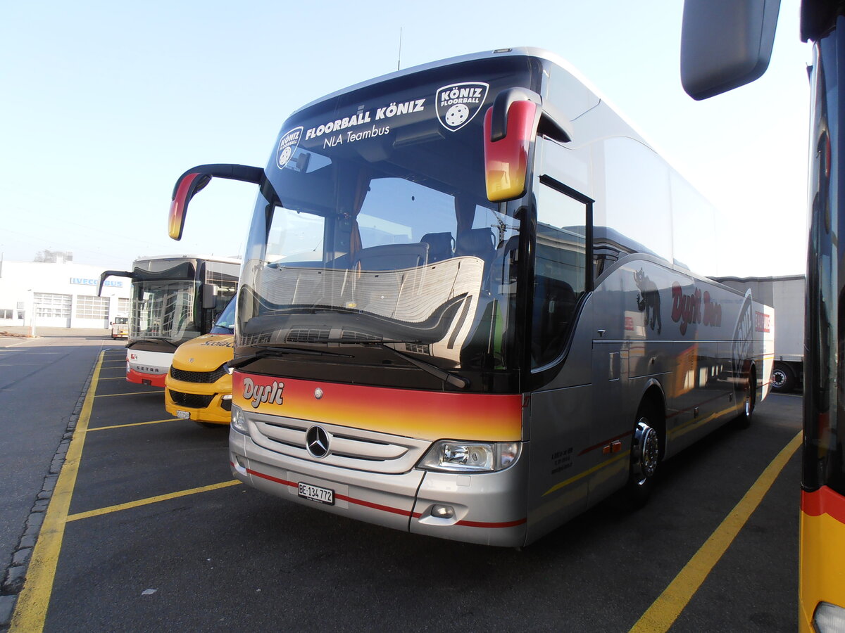 (234'108) - Dysli, Bern - Nr. 27/BE 134'772 - Mercedes am 26. M�rz 2022 in Kerzers, Interbus