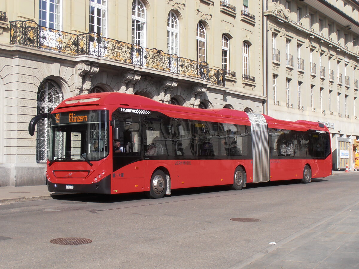 (234'136) - Bernmobil, Bern - Nr. 882/BE 832'882 - Volvo am 28. M�rz 2022 in Bern, Bundesplatz