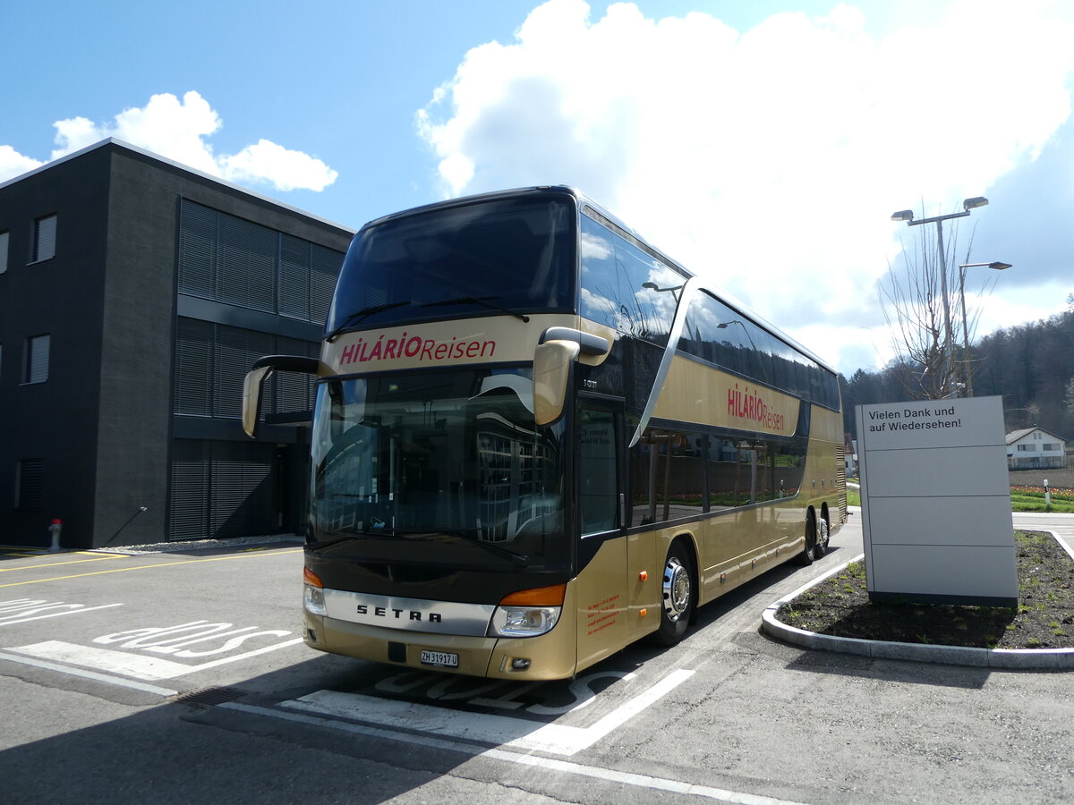 (234'305) - Hil�rio, Sch�tz - ZH 31'917 U - Setra am 10. April 2022 in Winterthur, EvoBus