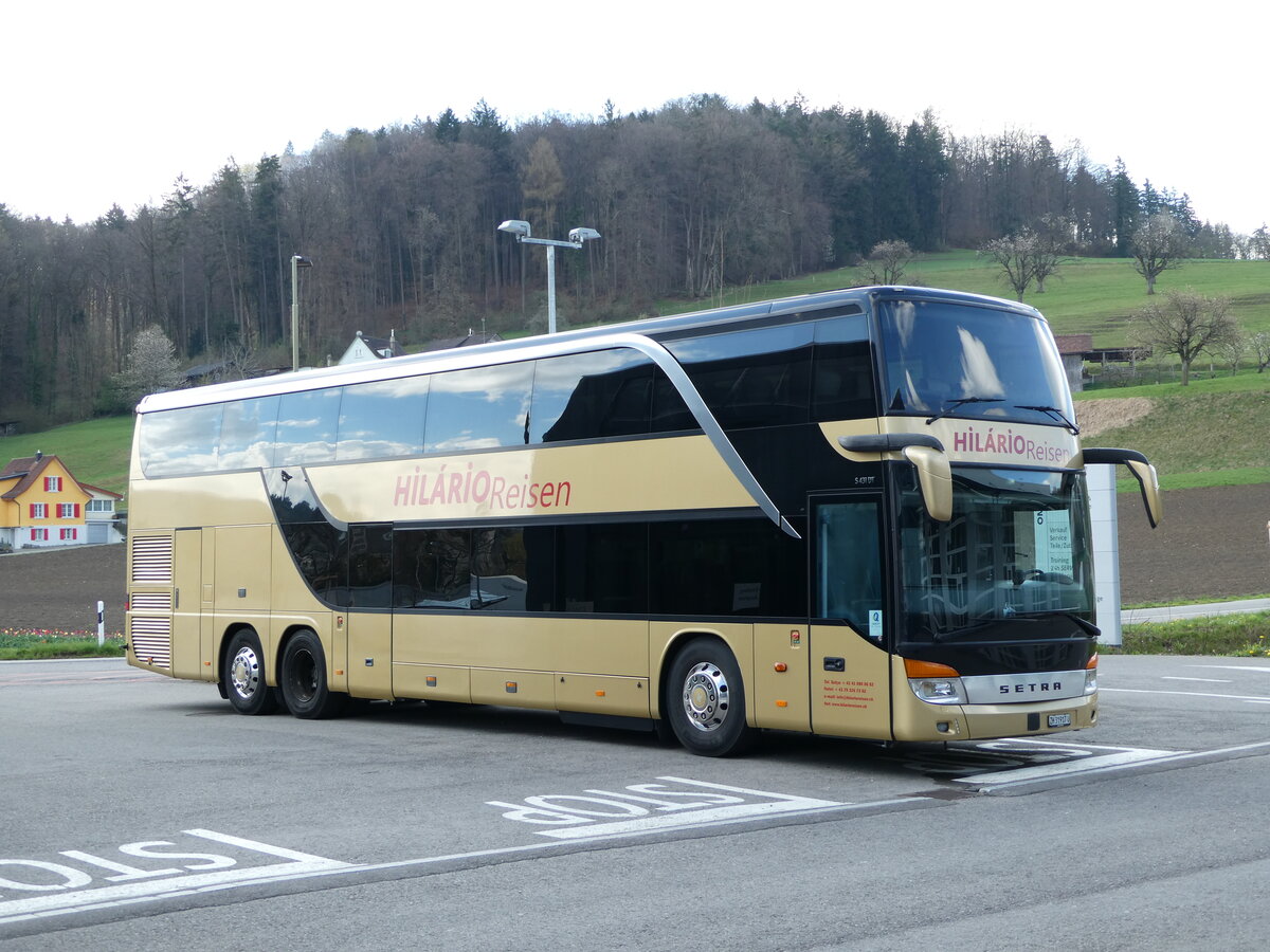 (234'311) - Hil�rio, Sch�tz - ZH 31'917 U - Setra am 10. April 2022 in Winterthur, EvoBus