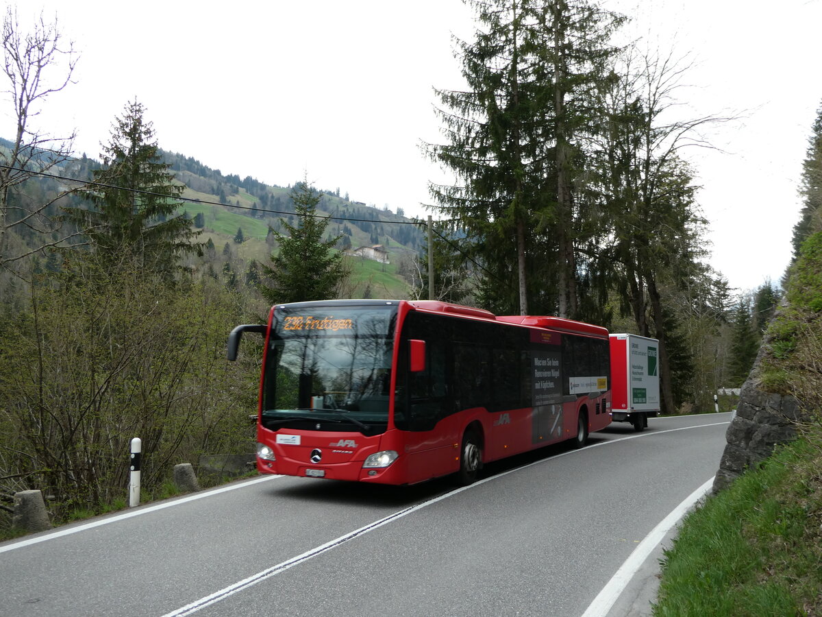 (234'874) - AFA Adelboden - Nr. 96/BE 823'926 - Mercedes am 29. April 2022 in Achseten, B�nigen