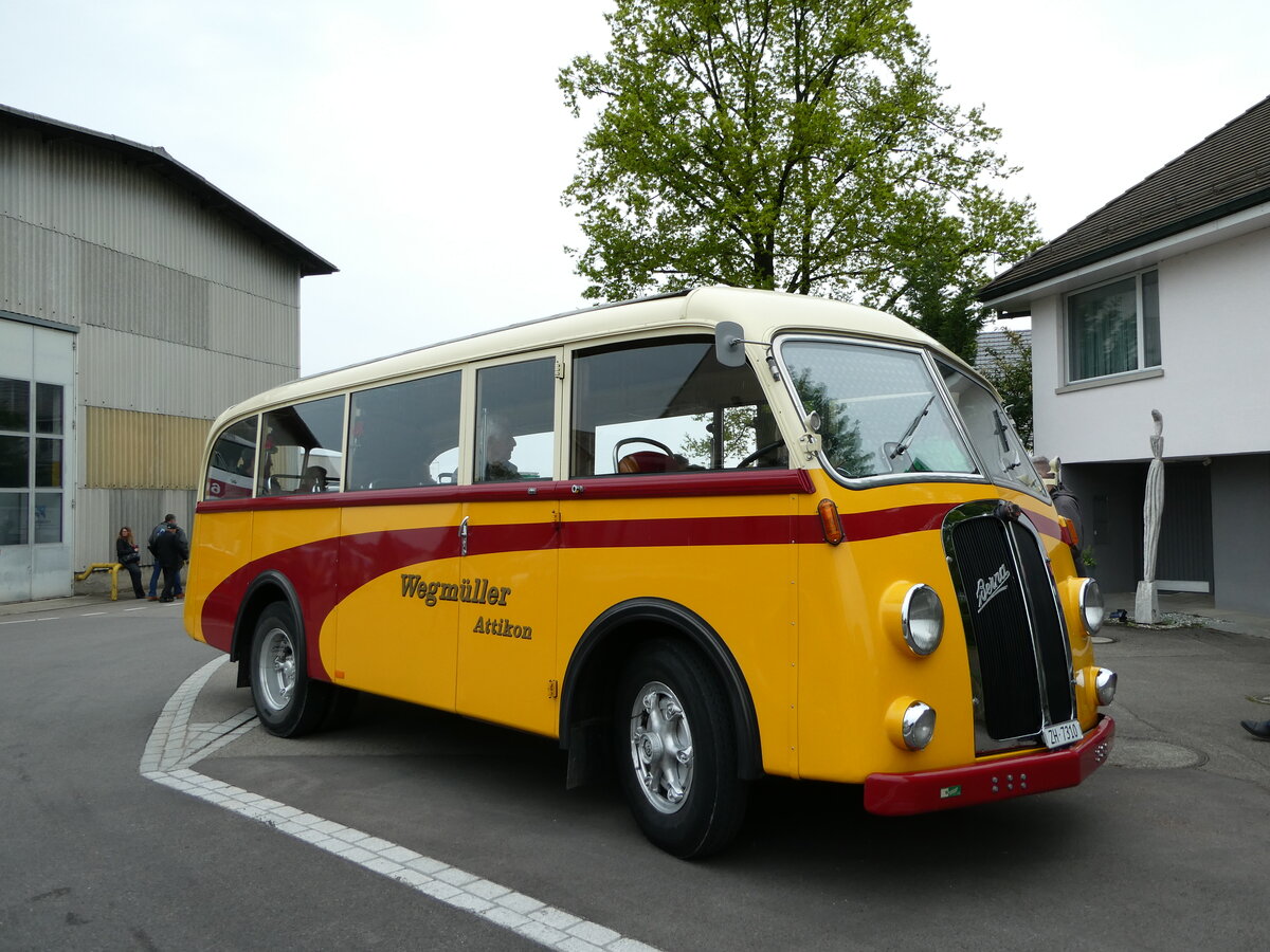 (235'270) - Wegm�ller, Attikon - ZH 7310 - Berna/R&J (ex M+79'501) am 7. Mai 2022 in Attikon, Wegm�ller