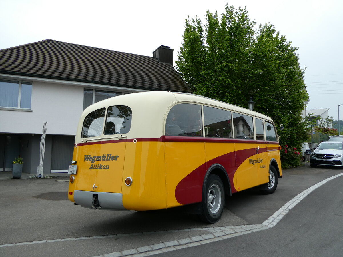 (235'272) - Wegm�ller, Attikon - ZH 7310 - Berna/R&J (ex M+79'501) am 7. Mai 2022 in Attikon, Wegm�ller