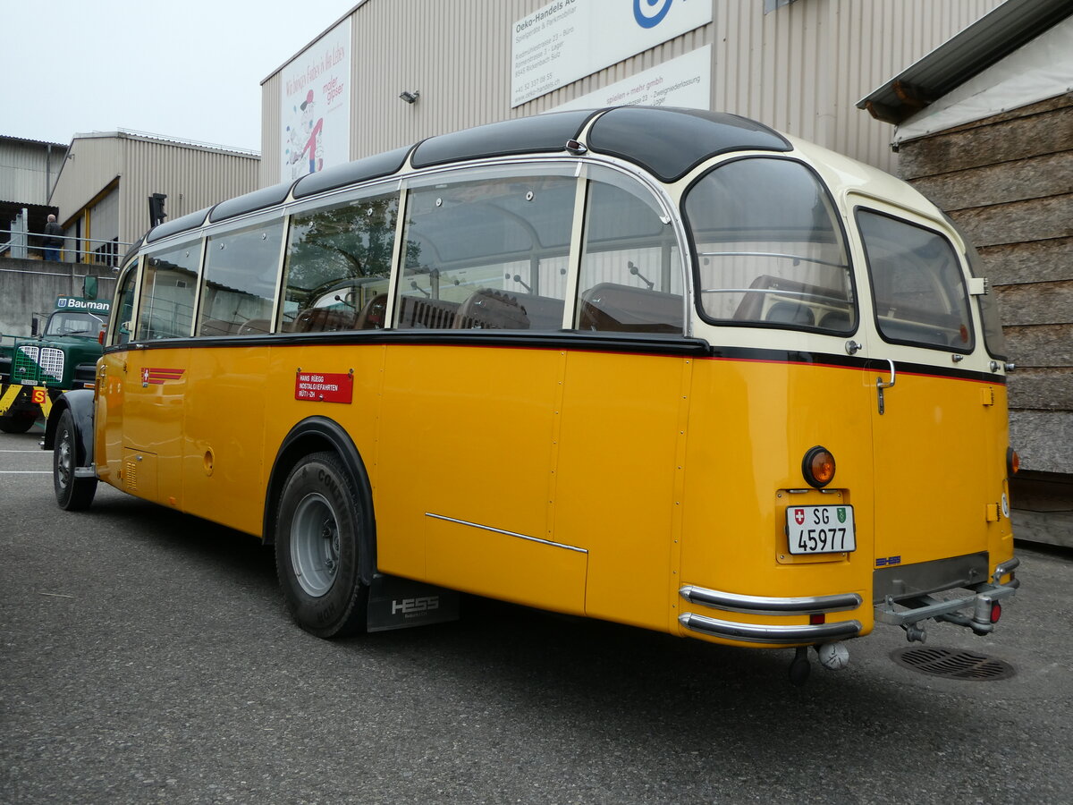 (235'309) - R�egg, R�ti - SG 45'977 - FBW/FHS (ex Kantonspolizei, Bern; ex P 23'180; ex P 2216) am 7. Mai 2022 in Attikon, Wegm�ller