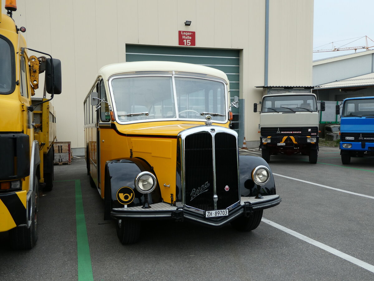 (235'313) - Rupp, Zumikon - ZH 89'703 - Berna/R&J (ex Liechti, Ligerz; ex Roki, Heimberg; ex Wyland Post, Tr�llikon; ex Peter, Pfaffnau) am 7. Mai 2022 in Attikon, Wegm�ller