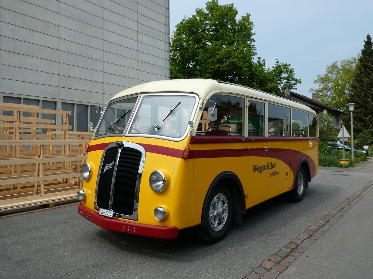 (235'332) - Wegm�ller, Attikon - ZH 7310 - Berna/R&J (ex M+79'501) am 7. Mai 2022 in Attikon, Wegm�ller