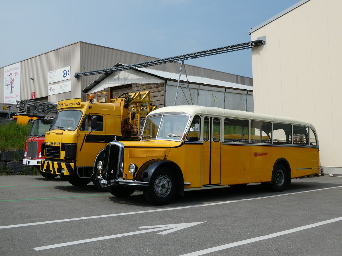 (235'397) - Rupp, Zumikon - ZH 89'703 - Berna/R&J (ex Liechti, Ligerz; ex Roki, Heimberg; ex Wyland Post, Tr�llikon; ex Peter, Pfaffnau) am 7. Mai 2022 in Attikon, Wegm�ller