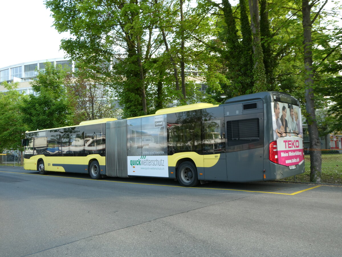 (235'560) - STI Thun - Nr. 702/BE 555'702 - Mercedes am 14. Mai 2022 bei der Schiffl�ndte Thun
