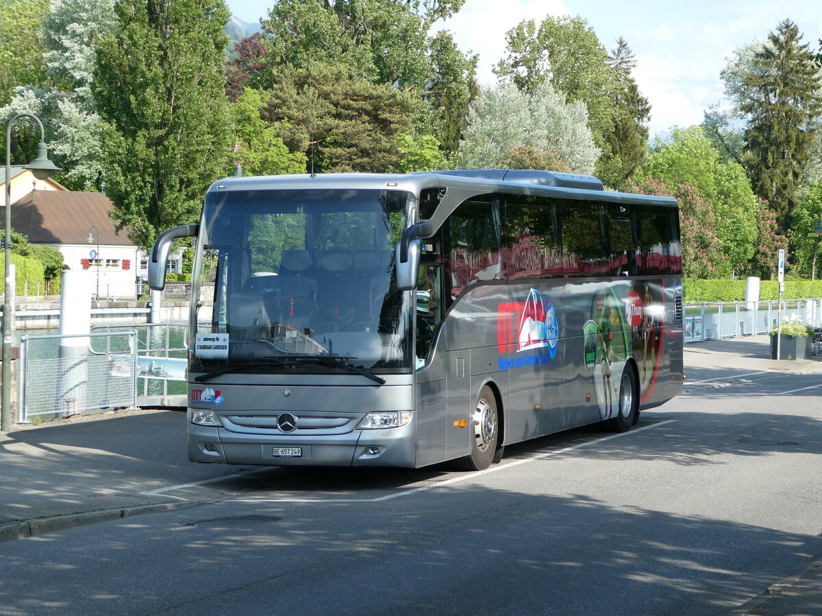 (235'566) - Ott, Steffisberg - BE 657'249 - Mercedes am 14. Mai 2022 bei der Schiffl�ndte Thun