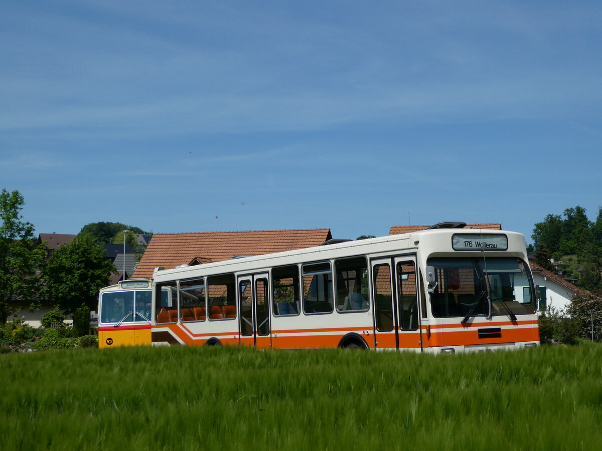(235'692) - Wegm�ller, M�nsingen - BE 399'675 - FBW/R&J (ex Bamert, Wollerau) am 15. Mai 2022 in Wynigen, Landi