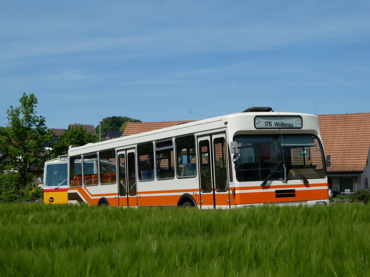 (235'693) - Wegm�ller, M�nsingen - BE 399'675 - FBW/R&J (ex Bamert, Wollerau) am 15. Mai 2022 in Wynigen, Landi