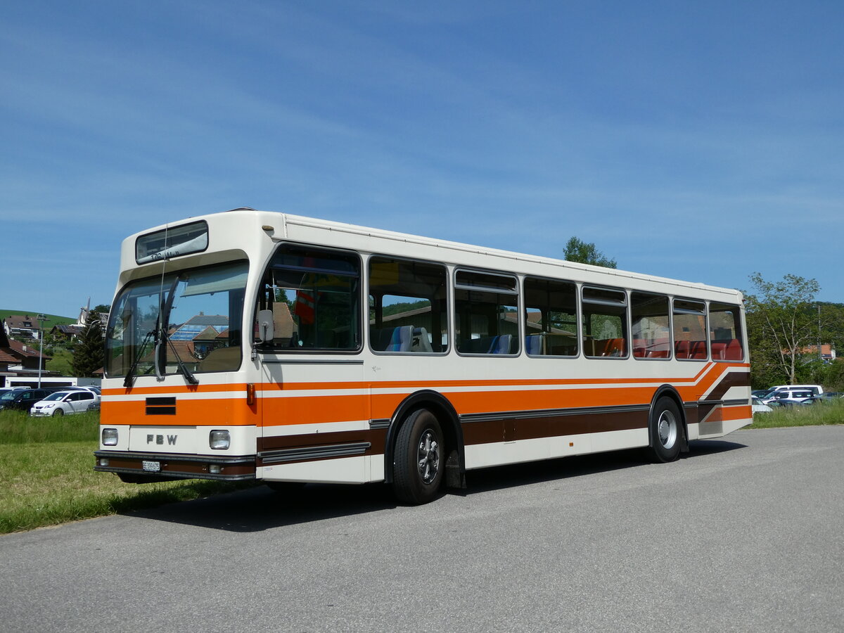 (235'713) - Wegm�ller, M�nsingen - BE 399'675 - FBW/R&J (ex Bamert, Wollerau) am 15. Mai 2022 in Wynigen, Landi