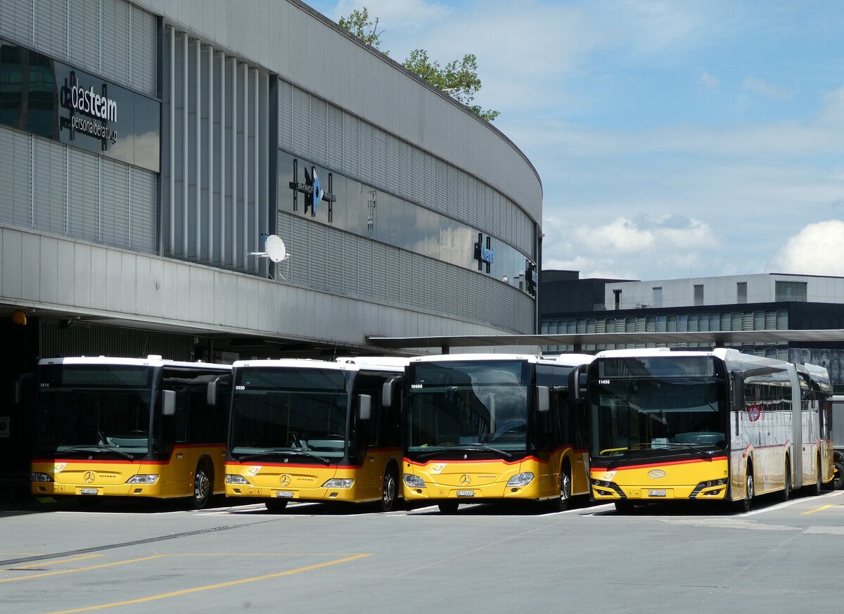 (236'992) - Steiner, Ortschwaben - Nr. 11/BE 26'023 - Solaris am 6. Juni 2022 in Bern, Postautostation