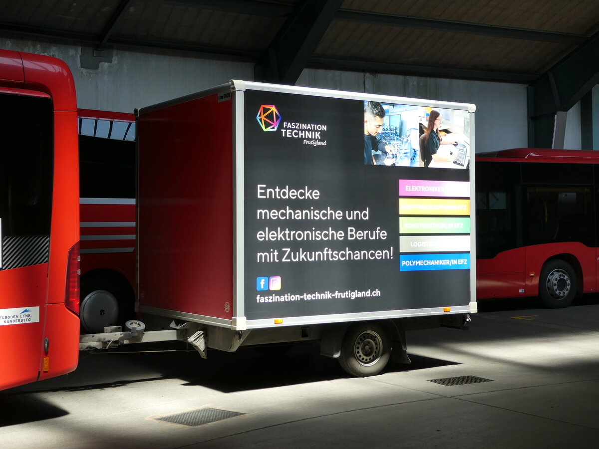 (237'291) - AFA Adelboden - Nr. 68/BE 590'378 - Niederhauser Gep�ckanh�nger am 19. Juni 2022 in Adelboden, Busstation