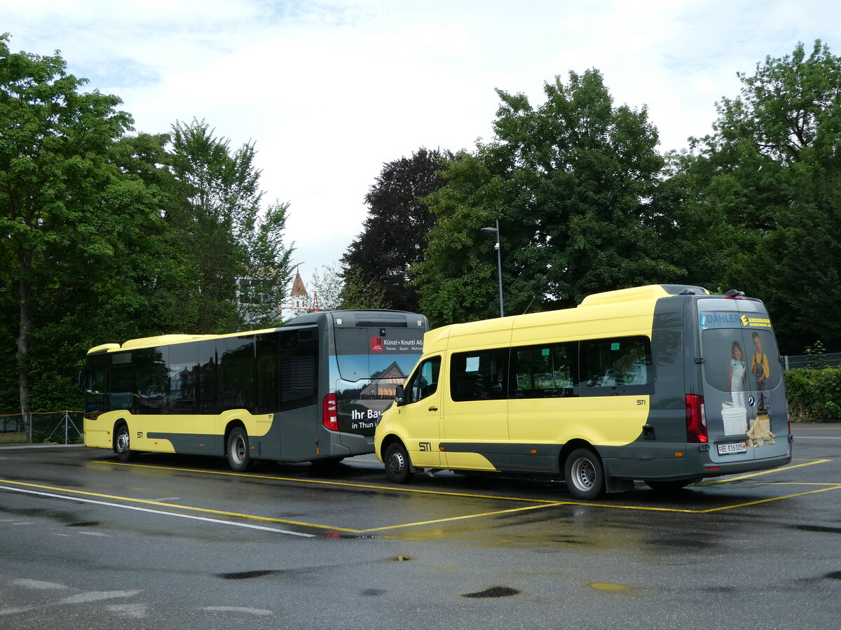 (237'352) - STI Thun - Nr. 5/BE 816'005 - Mercedes am 22. Juni 2022 bei der Schiffl�ndte Thun
