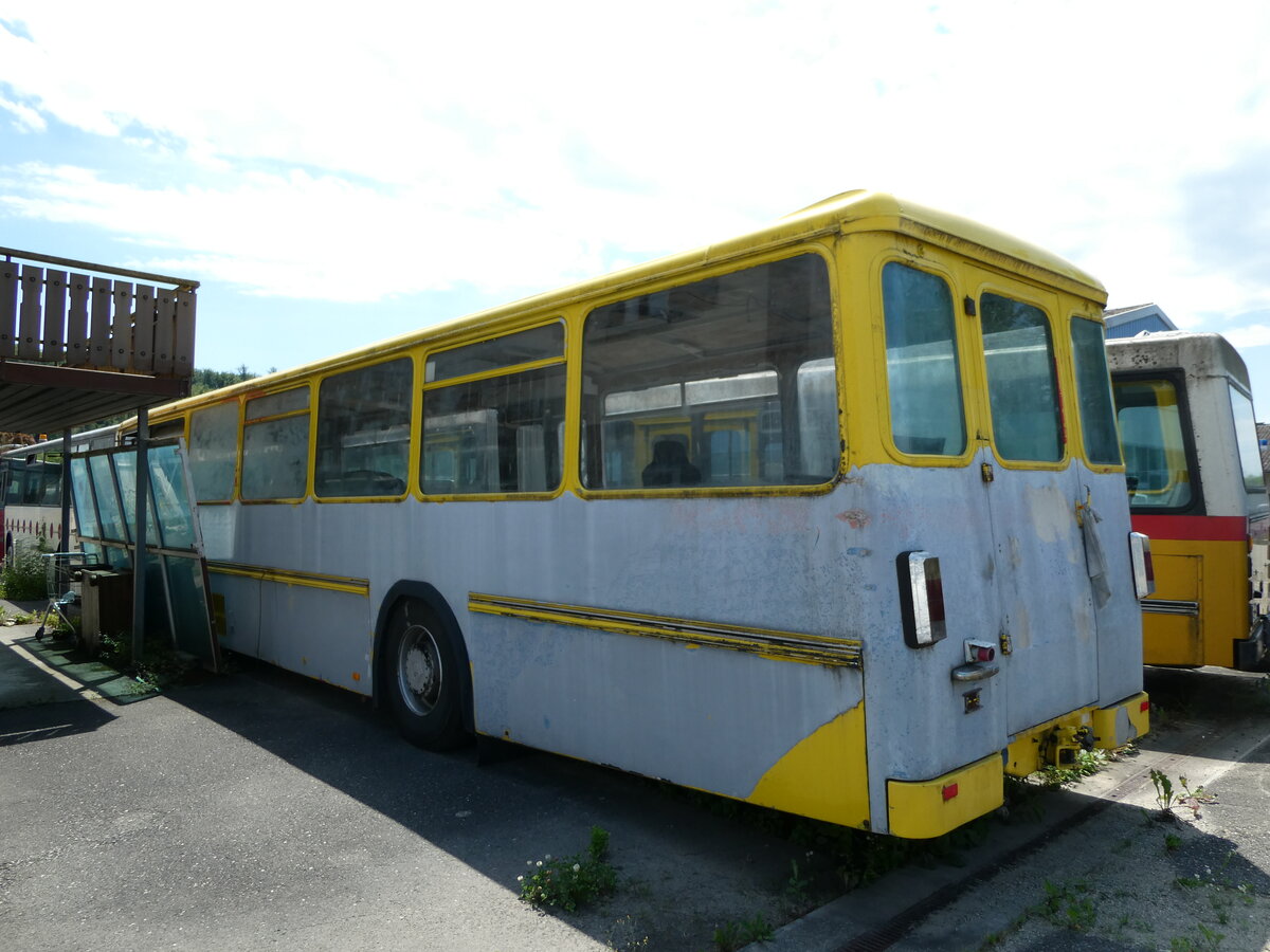 (237'892) - Kt. Luzern, Luzern (R�trobus) - FBW/Hess (ex AAGR Rothenburg Nr. 49) am 3. Juli 2022 in Faoug, Carrosserie Etter