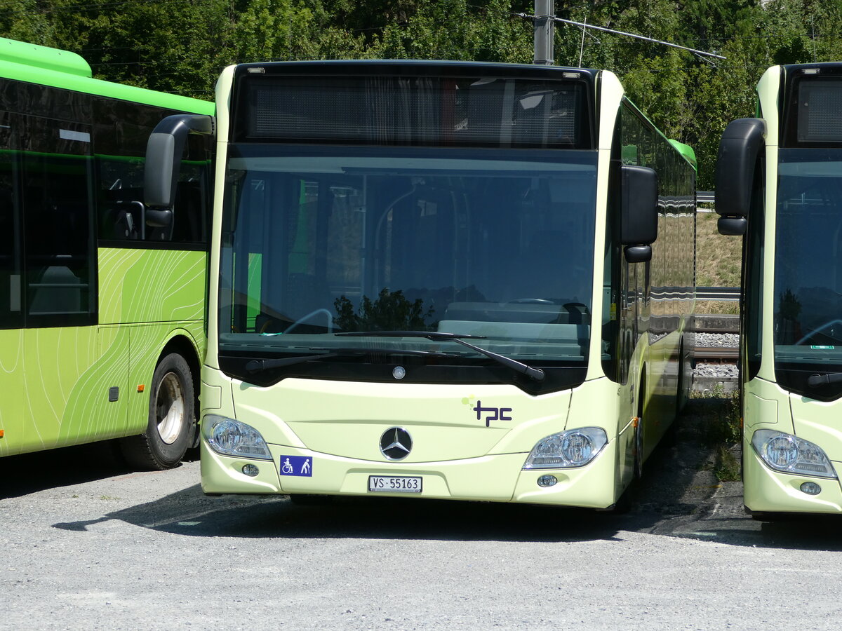 (238'119) - TPC Aigle - Nr. 457/VS 55'163 - Mercedes (ex Ledermair, A-Schwaz) am 16. Juli 2022 in Aigle, D�p�t