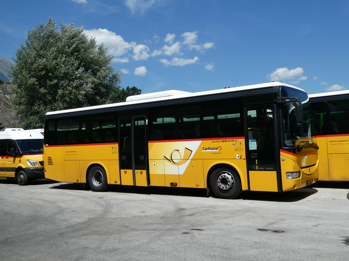 (238'160) - Ev�quoz, Erde - VS 57'490 - Irisbus am 16. Juli 2022 in Sion, Interbus